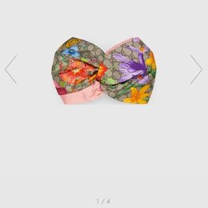 Gorgeous silk Gucci headband~ 100% Authentic